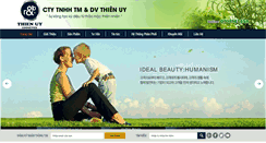 Desktop Screenshot of myphamthienuy.com
